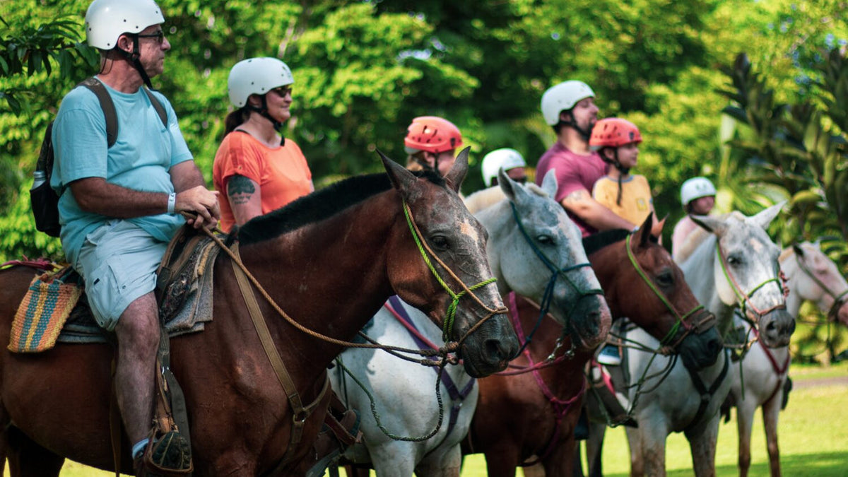 Zipline + Horseback + ATV + Lunch