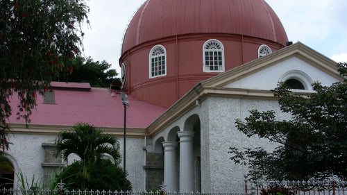 Catedral de Alajuela (costado Este), Costa Rica.