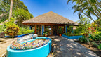 Ayura Spa entrance and gardens at Xandari