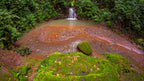 Rock pool and waterfall on Xandari Resort’s nature trails