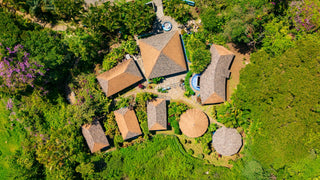 Ayura Spa pavilions and gardens at Xandari — spa setting